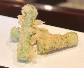 Dinner at Tempura Takeuchi (天ぷら たけうち)