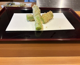 Dinner at Tempura Takeuchi (天ぷら たけうち)