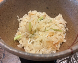 Dinner at Tempura Takeuchi (天ぷら たけうち)