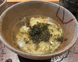 Dinner at Tempura Takeuchi (天ぷら たけうち)