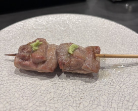 Dinner at Yakitori Taniguchi