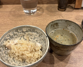 Dinner at Yakitori Taniguchi