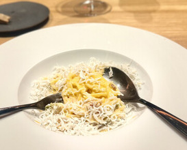 Dinner at tens. (tens.)