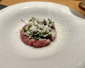 Dinner at tens. (tens.)