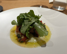 Dinner at tens. (tens.)