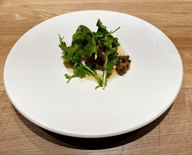 Dinner at tens. (tens.)