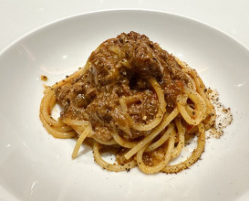 Dinner at tens. (tens.)