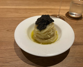 Dinner at tens. (tens.)