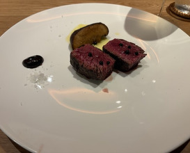 Dinner at tens. (tens.)