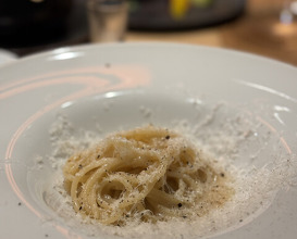 Dinner at tens. (tens.)