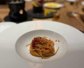 Dinner at tens. (tens.)