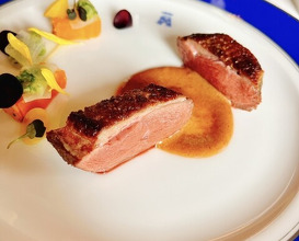 Dinner at TOUR D'ARGENT Toukyou (トゥールダルジャン 東京)