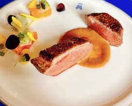 Dinner at TOUR D'ARGENT Toukyou (トゥールダルジャン 東京)