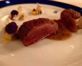 Dinner at TOUR D'ARGENT Toukyou (トゥールダルジャン 東京)