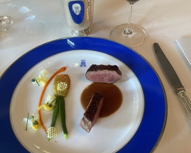 Dinner at TOUR D'ARGENT Toukyou (トゥールダルジャン 東京)