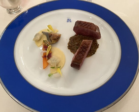 Dinner at TOUR D'ARGENT Toukyou (トゥールダルジャン 東京)