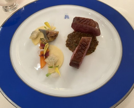 Dinner at TOUR D'ARGENT Toukyou (トゥールダルジャン 東京)