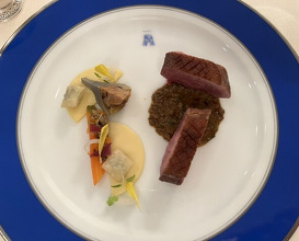 Dinner at TOUR D'ARGENT Toukyou (トゥールダルジャン 東京)