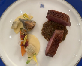 Dinner at TOUR D'ARGENT Toukyou (トゥールダルジャン 東京)