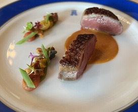 Dinner at TOUR D'ARGENT Toukyou (トゥールダルジャン 東京)