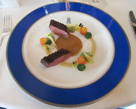 Dinner at TOUR D'ARGENT Toukyou (トゥールダルジャン 東京)