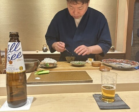 Dinner at Sushi Tsubasa (寿司つばさ)