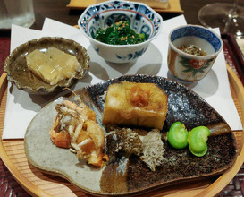 Dinner at Regional cuisine Tsugumi (郷土料理 嗣味)