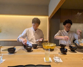 Dinner at Higashiyama Tsukasa (ひがしやま 司)