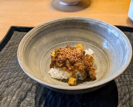 Dinner at Higashiyama Tsukasa (ひがしやま 司)