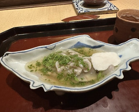 Dinner at Shorenin Monzeki Mae Tsukioka (青蓮院門跡前 月おか)
