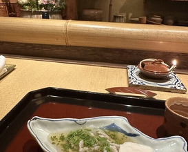 Dinner at Shorenin Monzeki Mae Tsukioka (青蓮院門跡前 月おか)