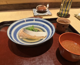 Dinner at Shorenin Monzeki Mae Tsukioka (青蓮院門跡前 月おか)