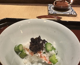 Dinner at Shorenin Monzeki Mae Tsukioka (青蓮院門跡前 月おか)