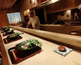 Dinner at Shorenin Monzeki Mae Tsukioka (青蓮院門跡前 月おか)