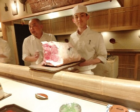Dinner at Shorenin Monzeki Mae Tsukioka (青蓮院門跡前 月おか)