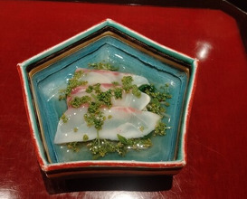 Dinner at Shorenin Monzeki Mae Tsukioka (青蓮院門跡前 月おか)