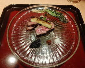 Dinner at Shorenin Monzeki Mae Tsukioka (青蓮院門跡前 月おか)