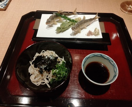 Dinner at Shorenin Monzeki Mae Tsukioka (青蓮院門跡前 月おか)