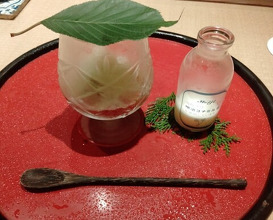 Dinner at Shorenin Monzeki Mae Tsukioka (青蓮院門跡前 月おか)