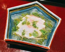 Dinner at Shorenin Monzeki Mae Tsukioka (青蓮院門跡前 月おか)