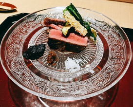 Dinner at Shorenin Monzeki Mae Tsukioka (青蓮院門跡前 月おか)