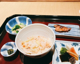 Dinner at Shorenin Monzeki Mae Tsukioka (青蓮院門跡前 月おか)