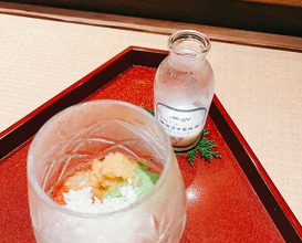 Dinner at Shorenin Monzeki Mae Tsukioka (青蓮院門跡前 月おか)