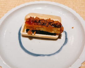 Dinner at Shorenin Monzeki Mae Tsukioka (青蓮院門跡前 月おか)
