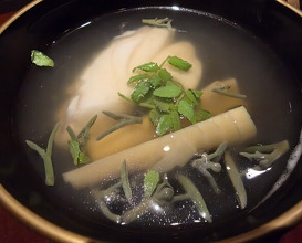Dinner at Shorenin Monzeki Mae Tsukioka (青蓮院門跡前 月おか)