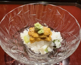 Dinner at Shorenin Monzeki Mae Tsukioka (青蓮院門跡前 月おか)