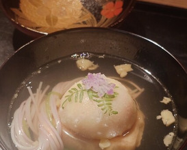 Dinner at Tsukumo (白)