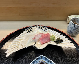 Dinner at Tsuru Yoshi (つる由)