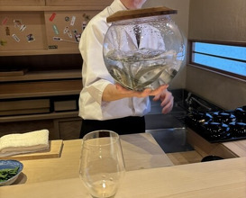 Dinner at Uemura