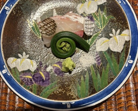 Dinner at Uemura